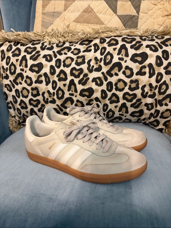 adidas Shoes - adidas Samba Sneakers in Off-White and Gum